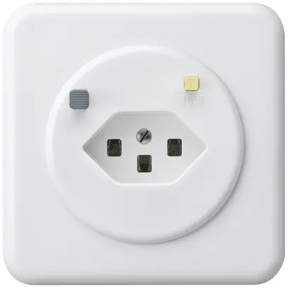 Presa INC basico C T23 FI 30mA bianco 