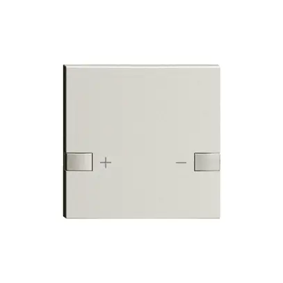 Pulsante 1/1 ZEP, +/- grigio chiaro 