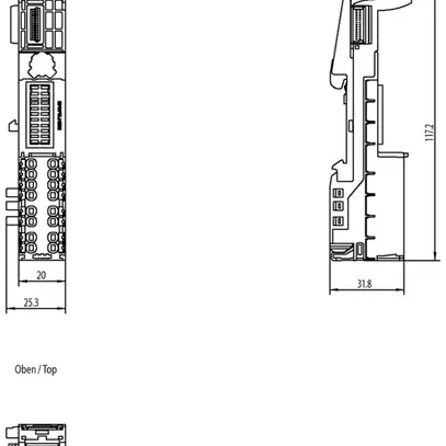 Unité de base API Siemens SIMATIC ET200SP B0 BU20-P12+A4+0B, push-in 
