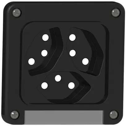 Partie supérieure SUPRA noir pour 3×T23 sans couvercle 