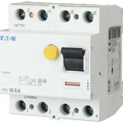 Interruttore differenziale Eaton PFIM 4P 63A 300mA tipo S/A 