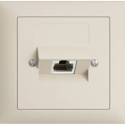 Presa INS 1×RJ45/s 8P ITplus EDIZIOdue crema 