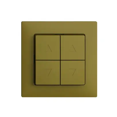 Poussoir pour stores ENC EDIZIOdue F olive 2 canaux 