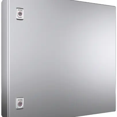 Armadio compatto Rittal AX, 1 porta, IP66, 600×600×210mm, acciao pregiato V4A 