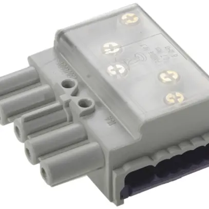 Boîte de dérivation Woertz pour câble plat Combi/DALI 5P C1 