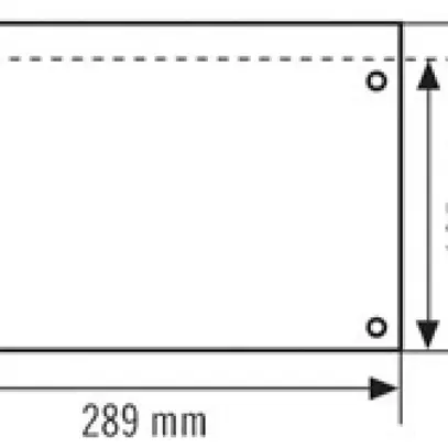 Plaque avec pictogramme ESYLUX SLC, flèche vers la droite 