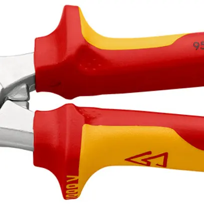 Cisaille pour câbles KNIPEX pour Ø20mm max VDE 200mm 