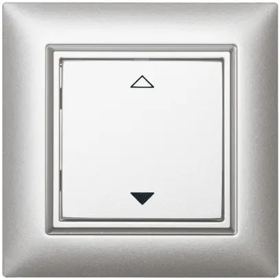 Poussoir RF AP ALADIN EnOcean EDIZIOdue, 1-fois, gris clair, V/Λ 