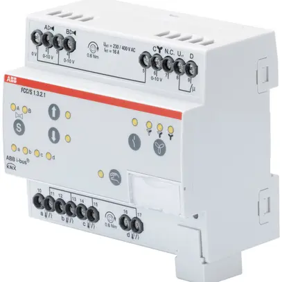 Contrôleur de ventilo-convecteur AMD ABB FCC/S 1.3.2.1 KNX, 2/4 tubes, commande 