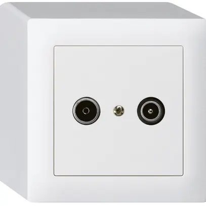 Prise antenne AP kallysto R/TV 14dB 2GHz blanc 