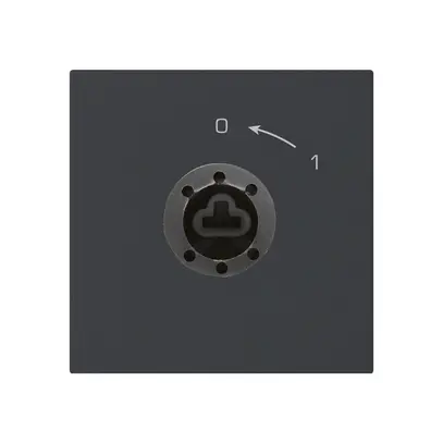 Contatto rotativo 0<-1/2L nero kallysto per serratura senza cilindro 