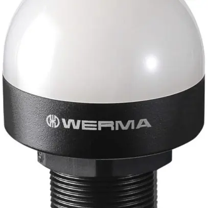 Lampe signalétique INC WERMA, permanent, 24VDC, fiche M12 5P 