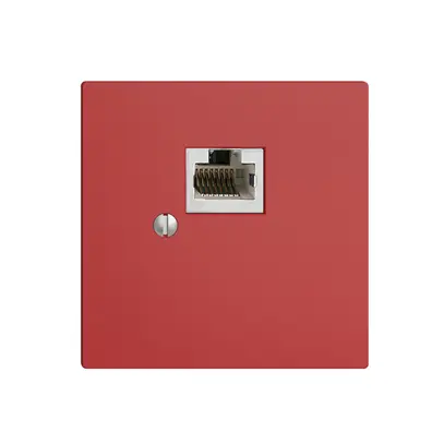 Scatola 1×RJ45/s 8P EDIZIOdue berry R&M swissline 