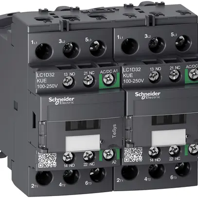 Contacteur inverseur Schneider Electric TeSys D 3L AC3 440V 32A 100…250VAC/DC 