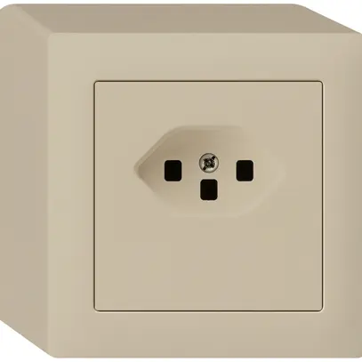 AP-Steckdose kallysto T23 beige Schraubklemme 