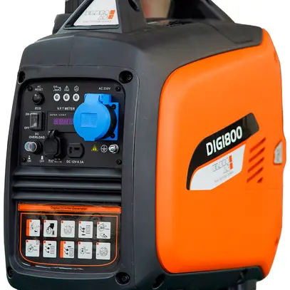 Générateur électrique ELBRO DIG1800 230V 1800W 1×T23 2×USB A 1×12V 8.3A 