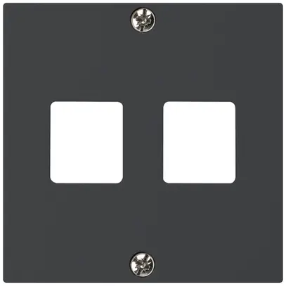 Kit frontal ENC HMS kallysto A pour 2 modules noir 
