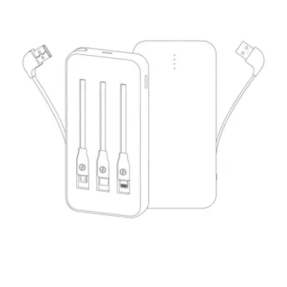 Powerbank XLayer PLUS All-in-One PD 10000mAh PD 18W 153×76×22mm 260g 