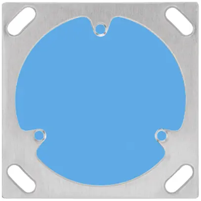 Placca di fissaggio AP grd.I 70×70mm Hager 
