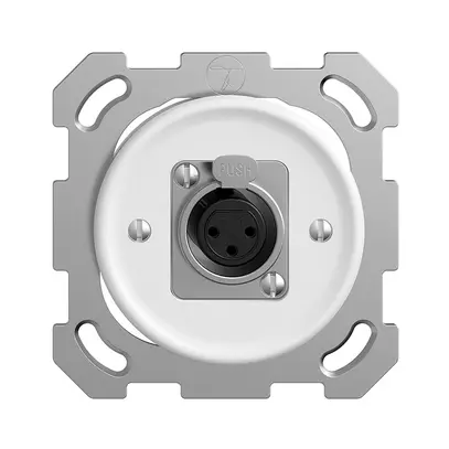 Scatola di raccordo INC per presa XLR STANDARDdue bianco 