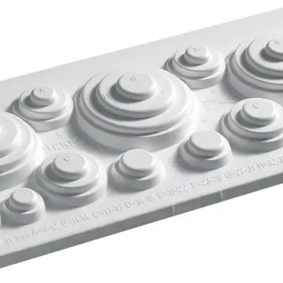 Plaque passe-câbles Hager Univers FZ425 220×15×104mm blanc 