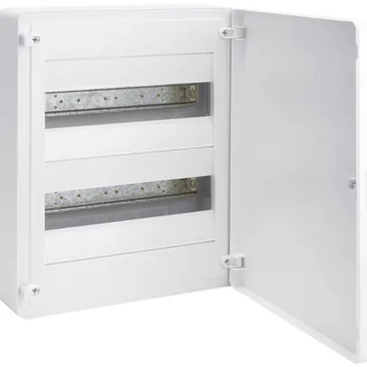 Distributore AP Hager golf 2-file 24UM IP40 281.5×376.5×98.5mm 