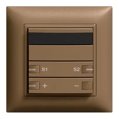 UP-Dimmer IR DALI ZEP Szene 2T/2×Hauptstelle EDIZIOdue coffee 
