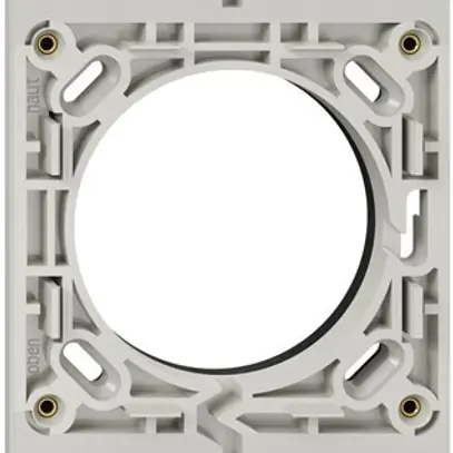 En-tête NUP Feller NEVO, 1×3, pour appareils N.CO, gris clair 