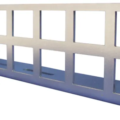 Support de raccordement Keyston 20-fois vide pour plaque perforée 