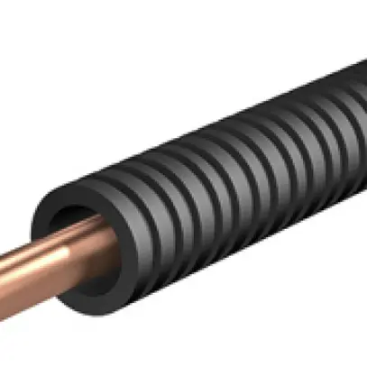 Filo rotondo Flury LR 5, Cu nudo, Ø 6mm, rotolo 20m in tubo KRFWG M20 nero 