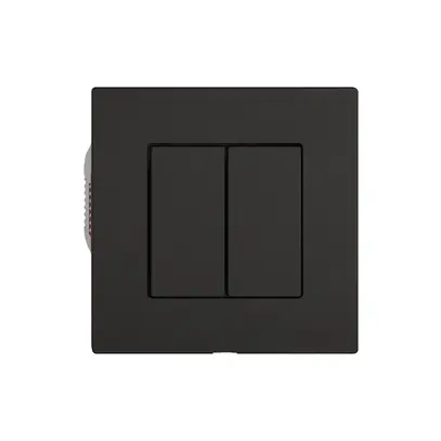 Interruttore a pulsante EDIZIO.liv Wiser SNAPFIX® 2 canali 2 tasti ne 