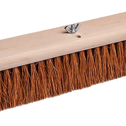 Balai Plica, bois, 40cm, fibre de coco, corps: hêtre 
