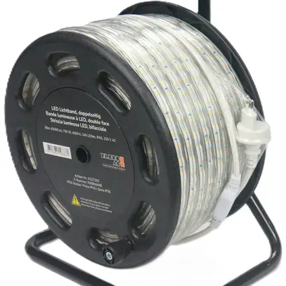 Ruban lumineux LED ELBRO double face sur dérouleur L=50m 750W 4000K IP65 