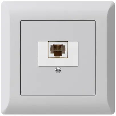 Boîte ENC kallysto.line 1×RJ45u gris clair 