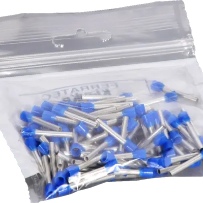 Embout de câble Ferratec DIN is. 2.5mm²/18mm bleu 