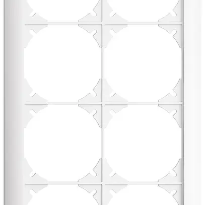Intestazione INC EDIZIOdue SNAPFIX® 4×2 verticale 148×268mm bianco 