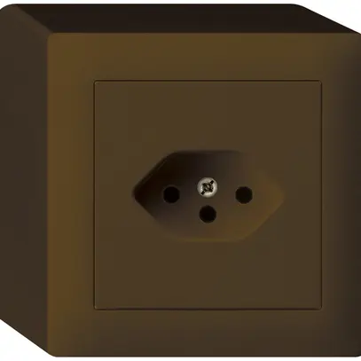 Prise AP kallysto T13 brun avec sécurité enfants 