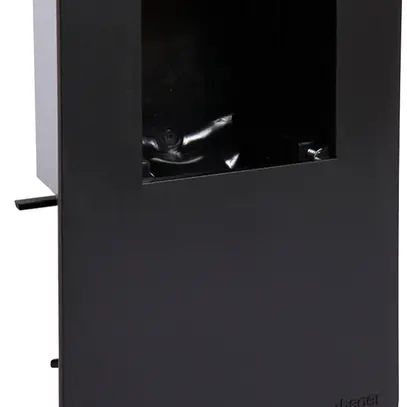 Supporto d'apparecchio Hager per SL20115 vuoto, nero 