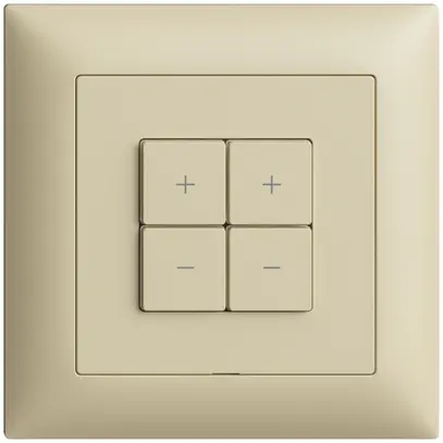 Stazione secondaria INC 2K/4T per dimmer Edue Wiser vanille 
