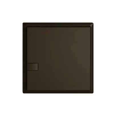 Poussoir KNX RGB EDIZIO.liv SNAPFIX® capteur temp.s.LED 1× comm.1T br 