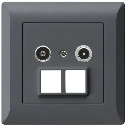 Presa multimedia INC kallysto.line R/TV 14dB 2GHz antracite 