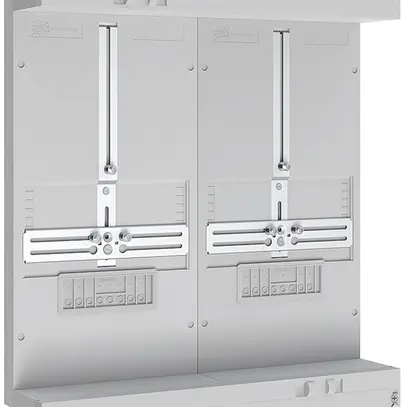 Montant complet SE Prisma XS 2 tableaux compteur 2 parts 5 rangées 500×750mm 