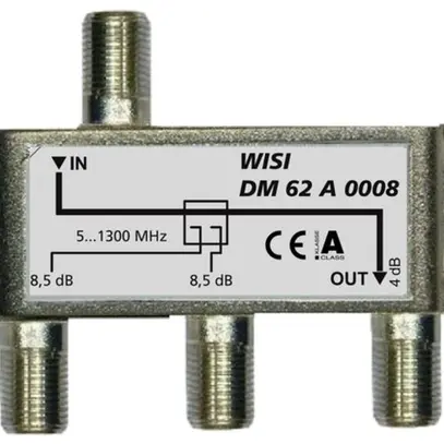 Deviatore F WISI DM62A 0008 2 volte 8dB 5…1300MHz 