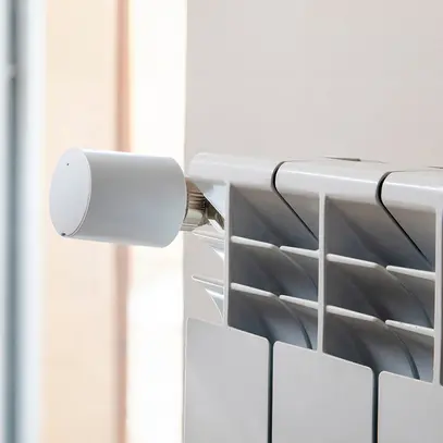 Kit servomoteur RF Shelly BLU TRV SET 1 BLE M30×1.5 1×adaptateur 