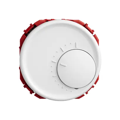 Termostato ambiente STANDARDdue SNAPFIX® senza interruttore 230V AC 50Hz bi 