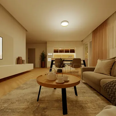 Plafoniera LED Philips Hanno 24W 2700lm 2700K Ø384mm bianco/oro 