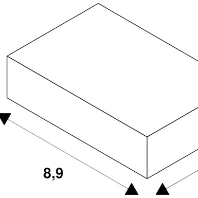 Zugentlastung SLV Klemme 3-polig 89×58×23mm Kunststoff weiss 