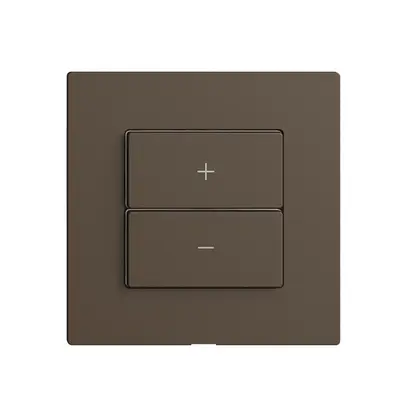 Dimmer Uni-LED 1K/2T Edue Wiser coffee 