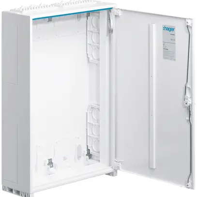 Armoire murale Hager univers avec porte CP I IP44 550×800×205mm 