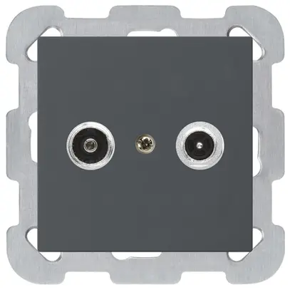 Prise antenne ENC kallysto R/TV montage B 14dB 2GHz anthracite 